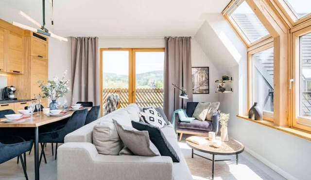 Apartment in an Enclave with a View of Giewont