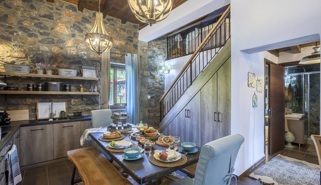 Dandy Villas Palios Agios Athanasios | Attic | Fireplace | Up to 8