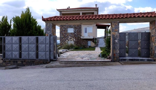 Dimitris Vaso’s Villa With Sea And Mountain View