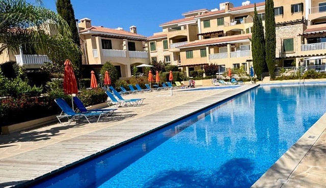 Dreamlike mediterranean Apartment in Polis Gardens with 32m Pool!