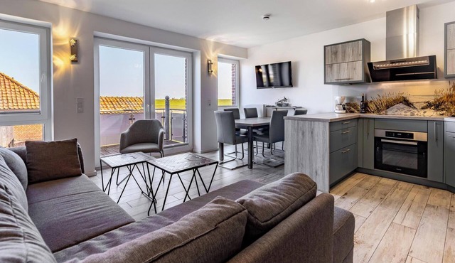 Haus Kiek in't Watt vacation apartment Hellerblick 2 with fantastic balcony on Juist